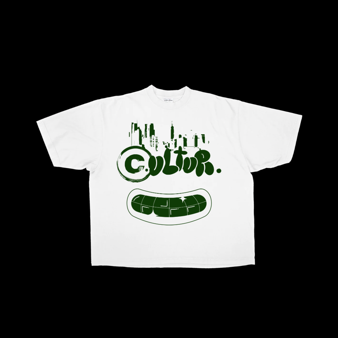 « Smiley » Tee Vert Forêt (Édition Limitée)