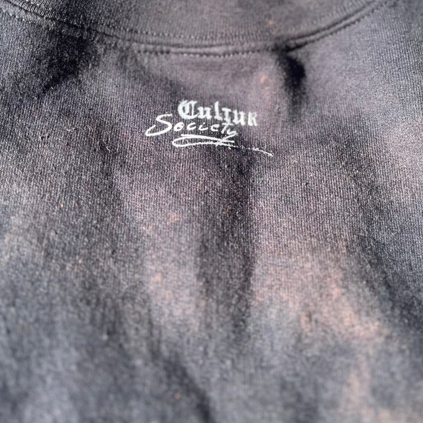 C.S Tie & Dye Crewneck Noir