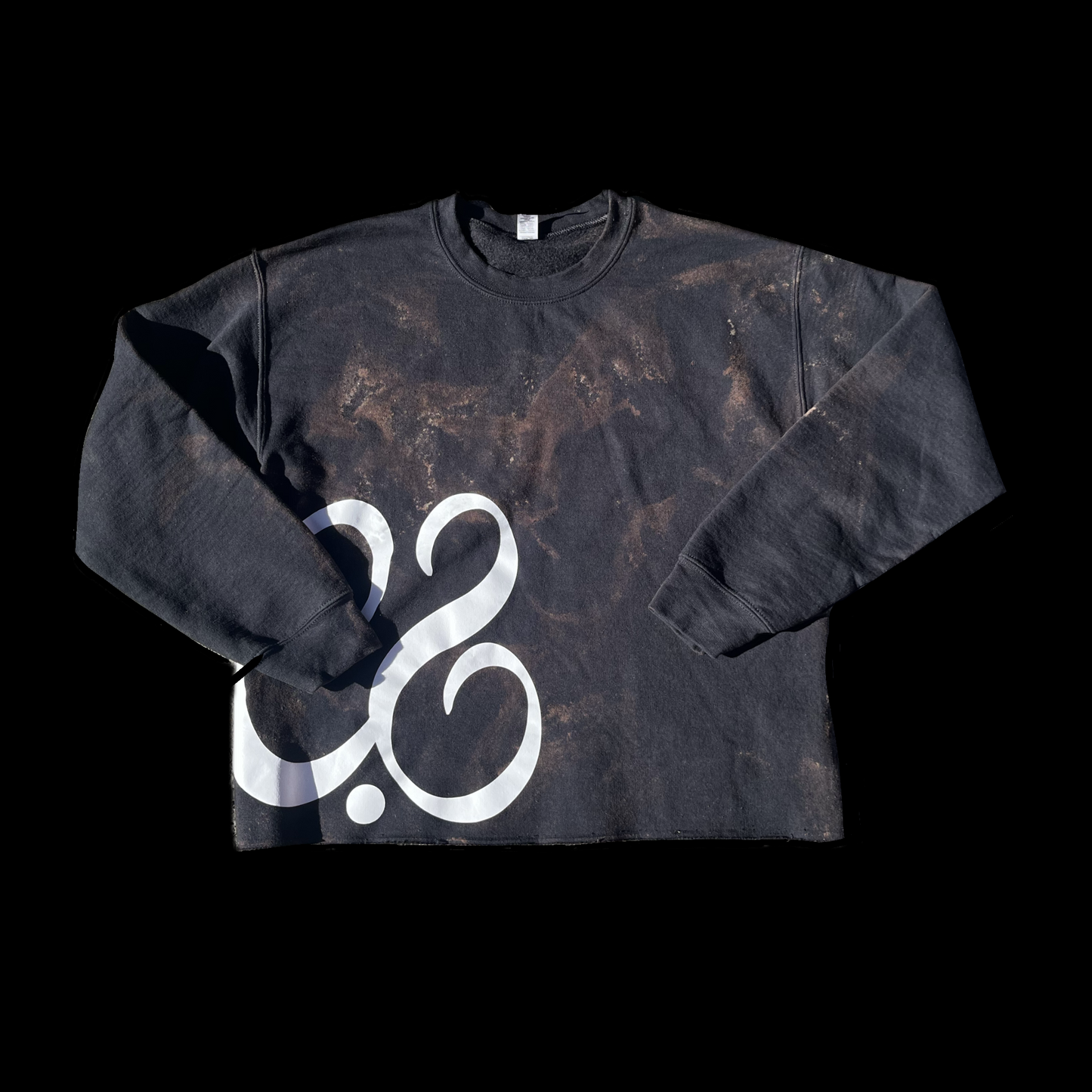 C.S Tie & Dye Crewneck Noir