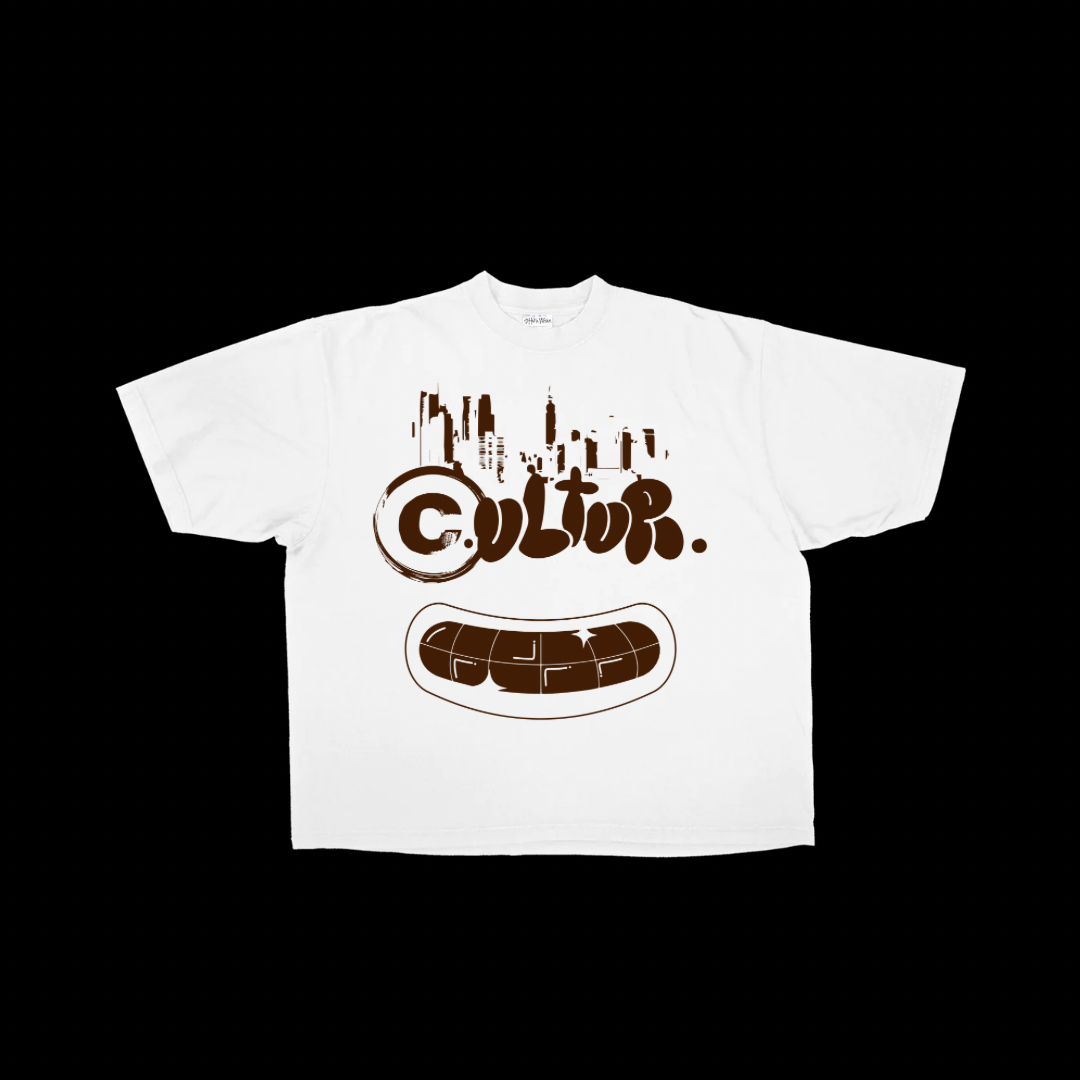 « Smiley » Tee Marron (Édition Limitée)