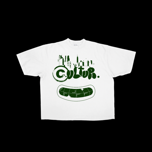 « Smiley » Tee Vert Forêt (Édition Limitée)