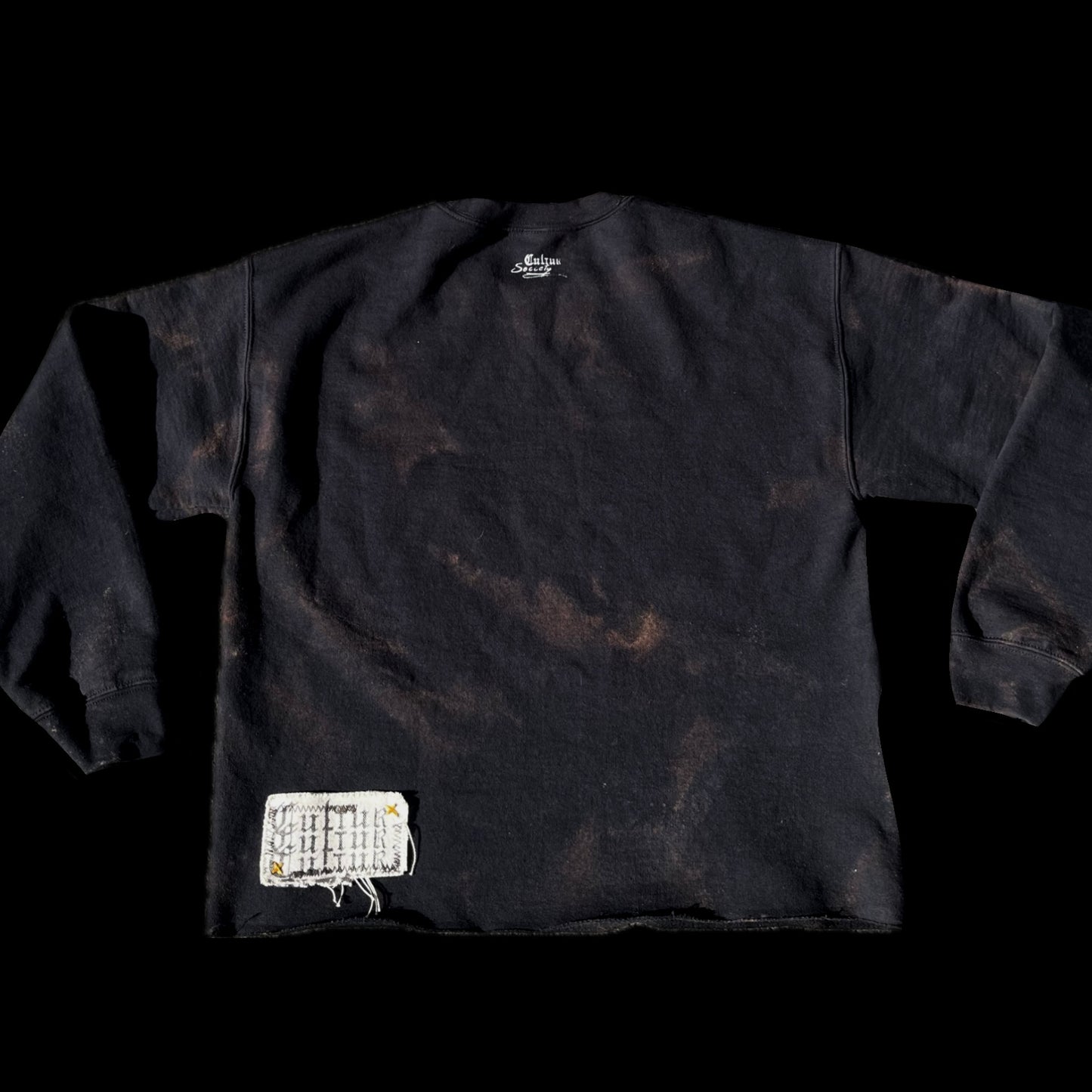 C.S Tie & Dye Crewneck Noir