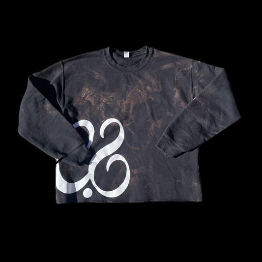 C.S Tie & Dye Crewneck Noir